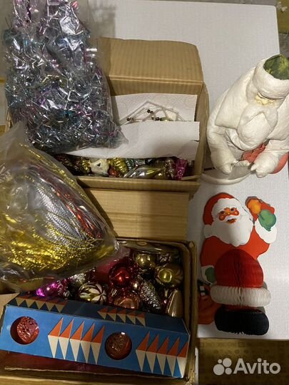 Елочные игрушки советские и постсоветские