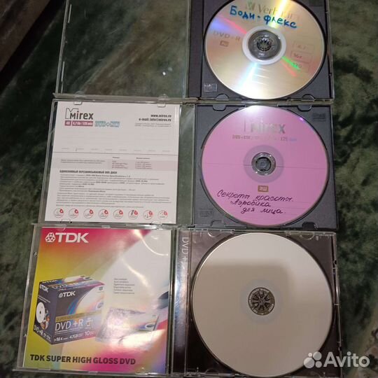 Dvd диски.Гимнастика