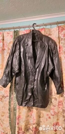Куртка кожаная женская 48 50 новая