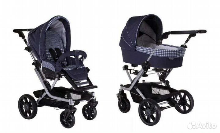 Коляска 2 в 1 teutonia mistral Люлька+Прогулка