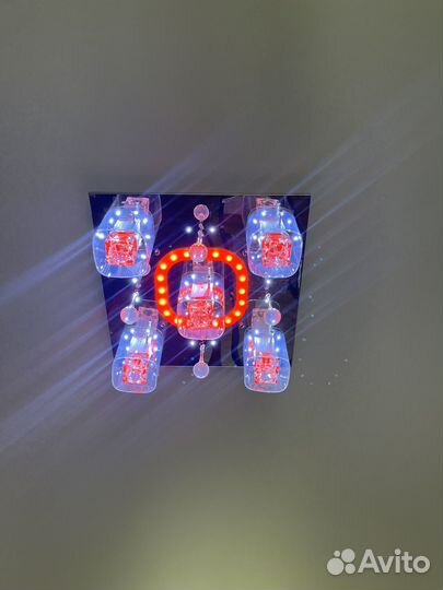 Люстра потолочная бу с пультом