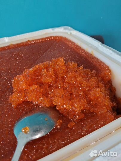 Красная икра горбуши