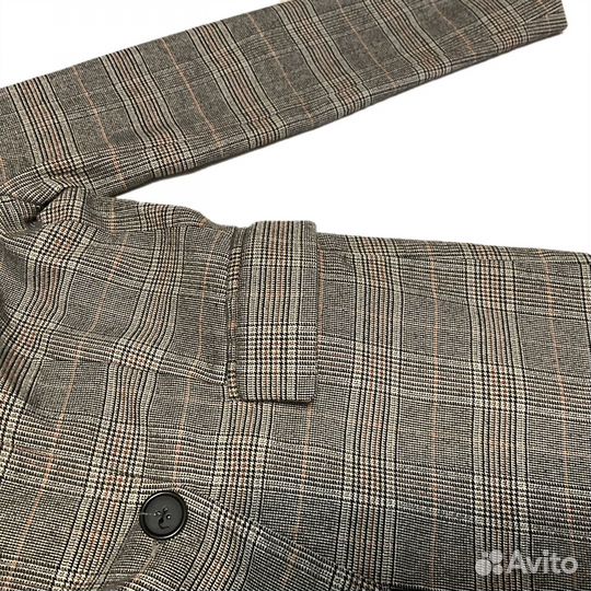 Пиджак женский серый