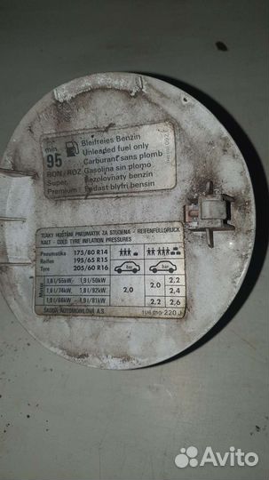 Лючек бензобака skoda octavia тур