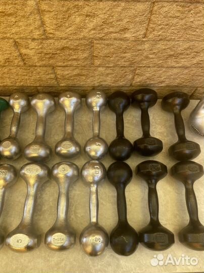 Гантели чугунные СССР