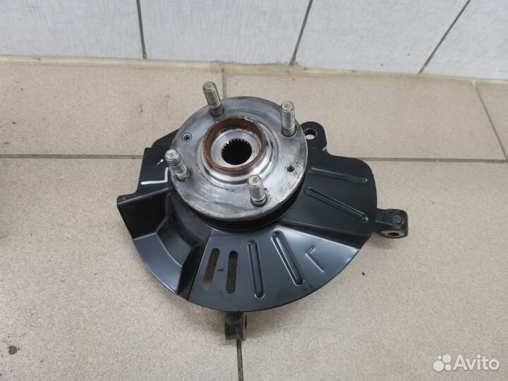 Кулак передний левый Rio 4, Solaris 2