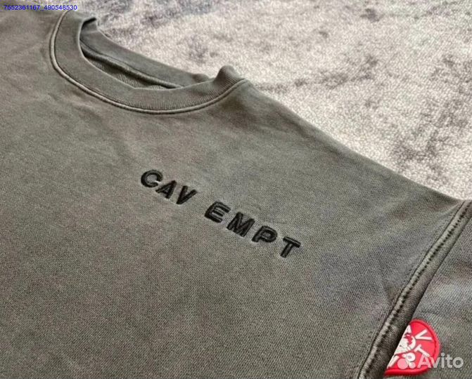 Креативный свитшот Cav Empt с погружной окраской