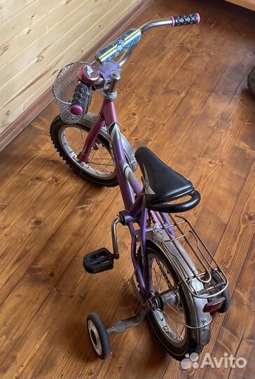 Детский велосипед четырехколесный 14