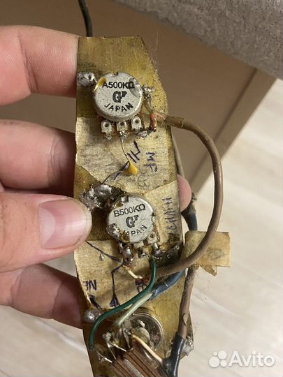 Звукосниматели G&B винтажные звучки с леспола