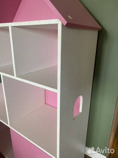 Домик кукольный, дом-стеллаж