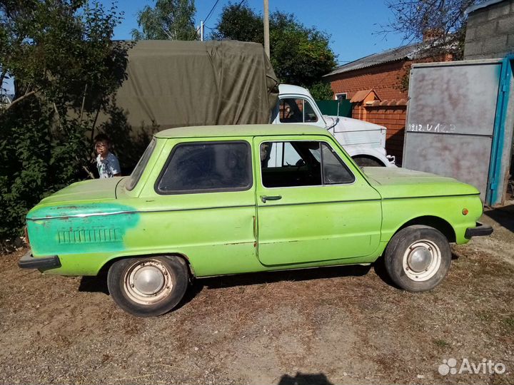 ЗАЗ 968 Запорожец 1.2 МТ, 1988, 43 310 км