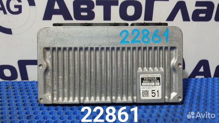 Блок управления двс Toyota Ractis