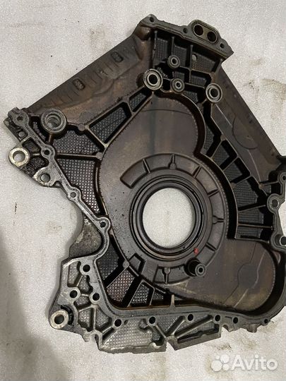 Крышка коленвала задняя 06E103173 Ауди А6 С6