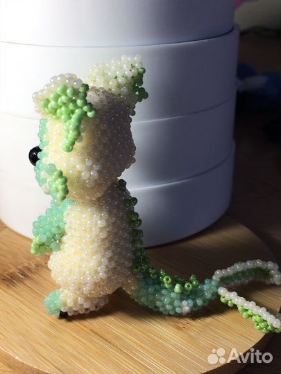 Амигуруми из бисера,водяной