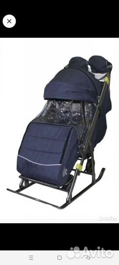 Детские санки коляска