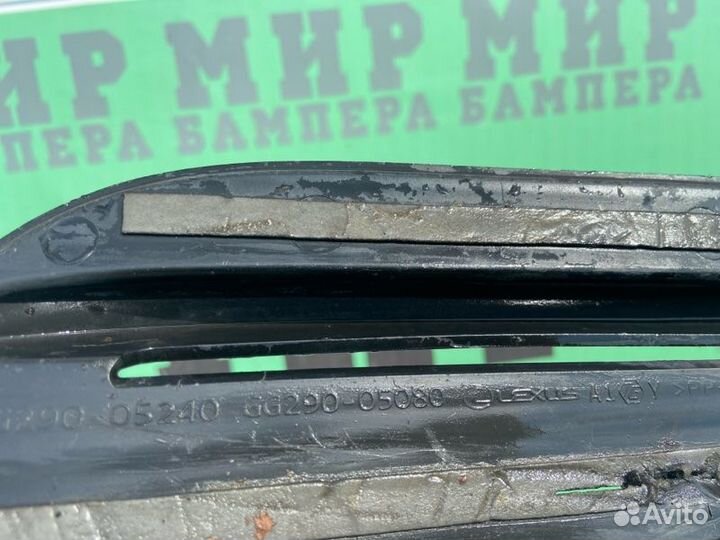 Накладка бампера передняя левая Lexus Lx570 J200