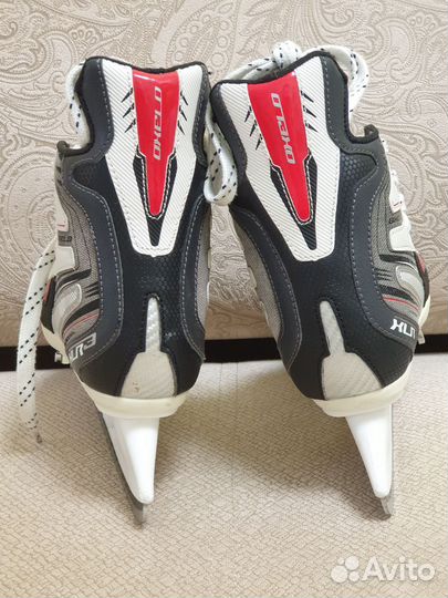 Коньки хоккейные раздвижные 32-35 размер