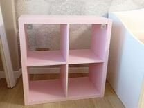 Стеллаж IKEA розовый икея доя игрушек