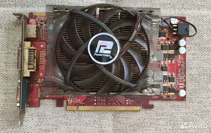 Видеокарта ATI Radeon HD5770 gddr5 512Мб DVI hdmi