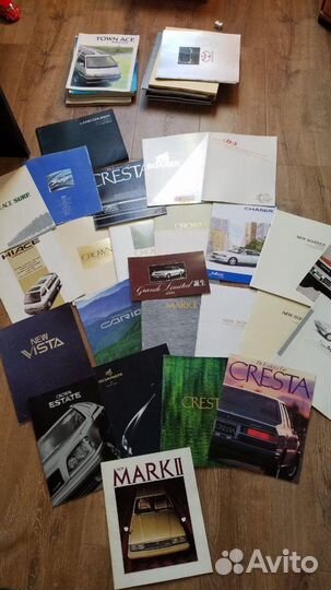 Японские автомобильные брошюры каталоги журналы