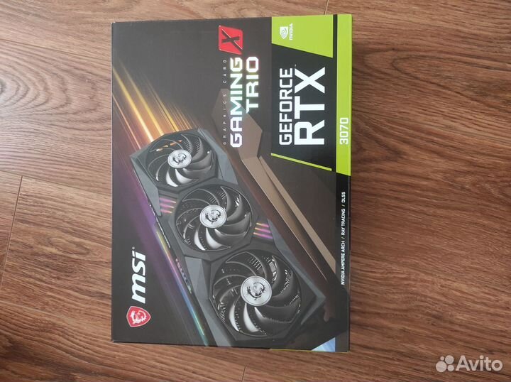 Msi rtx 3070 gaming x trio
