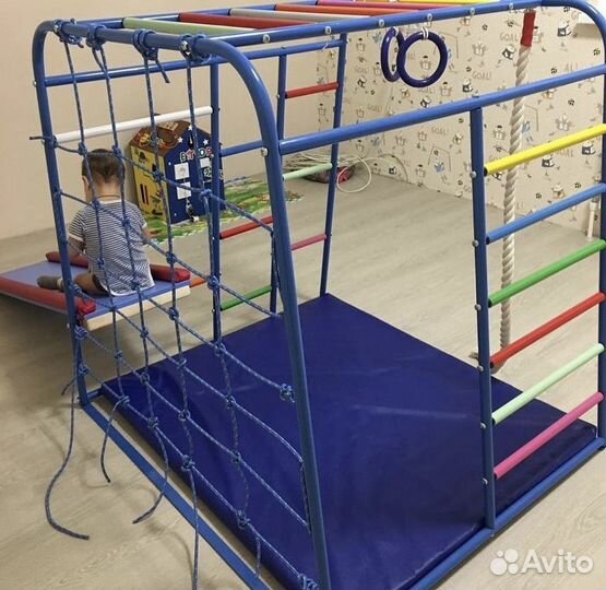 Детский спортивный комплекс кубик-лестница