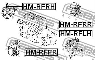 Опора двигателя HM-rflh