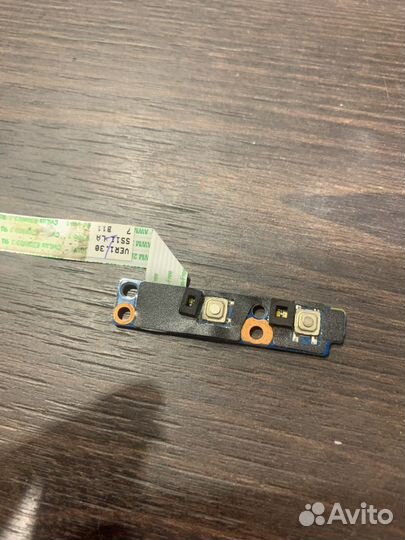 Плата кнопки включения WiFi, LED с шлейфом HP 4530