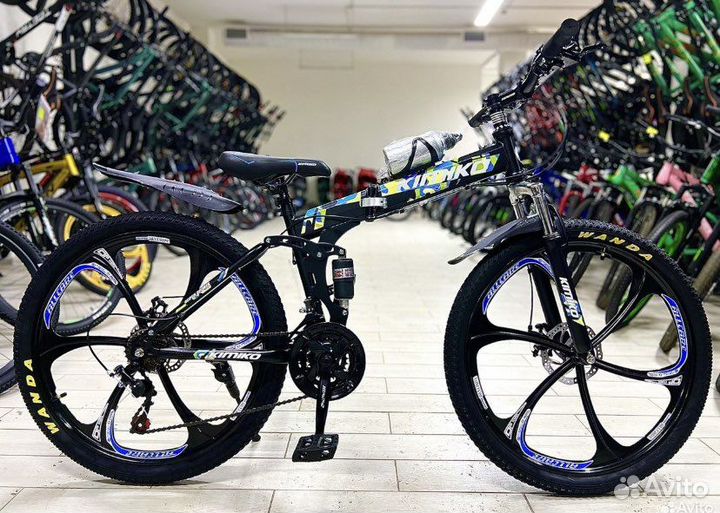 Велосипед складной взрослый на литых