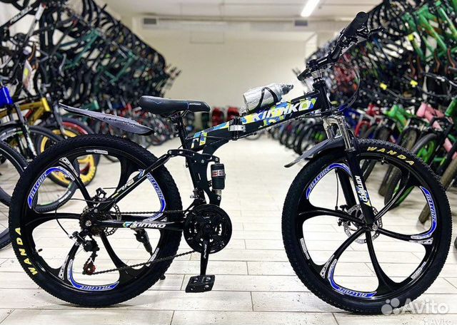 Велосипед складной взрослый на литых