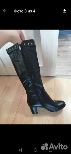 Сапоги осень весна женские 38