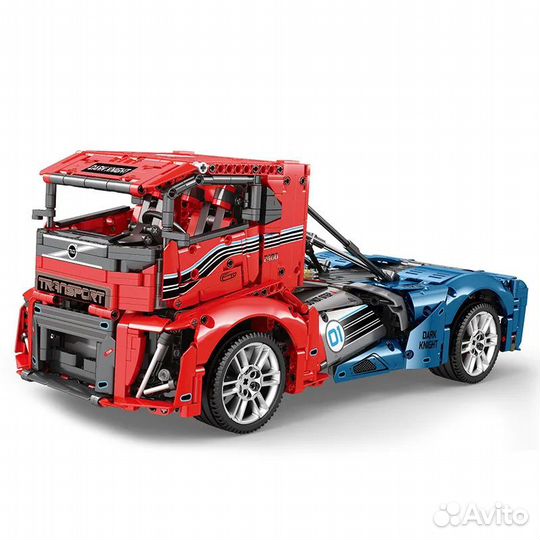 Конструктор Reobrix 11008-D Гоночный грузовик с ду