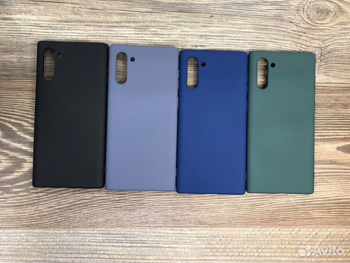 Силиконовые чехлы Samsung Note 10