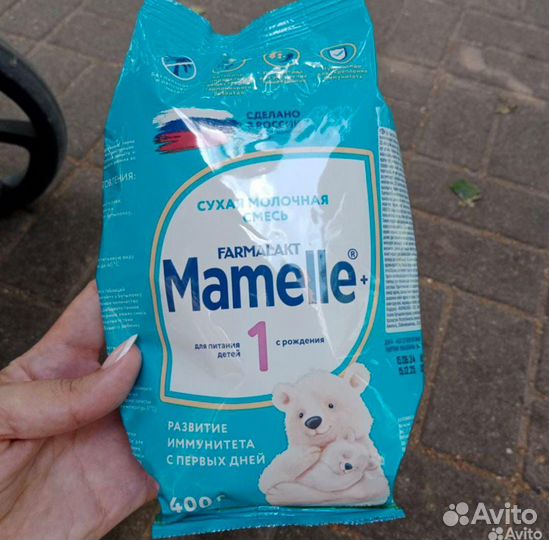 Продам смесь mamelle или обмен на смесь Белакт