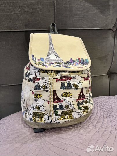 Рюкзак холщовый 30х40