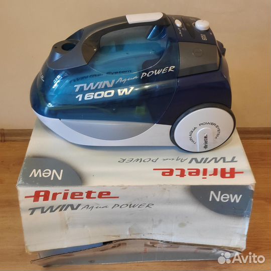 Моющий пылесос Ariete 2477 Twin Aqua Power 1600W