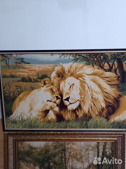 Картина гобелен бу