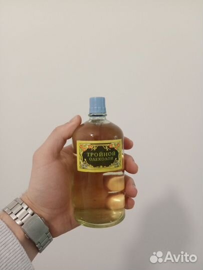 Тройной одеколон СССР одеколон Саша