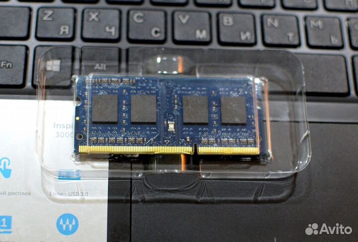 Оперативная память для ноутбука ddr3L 4GB