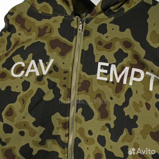 Зипка Cav Empt черно зеленый камуфляж