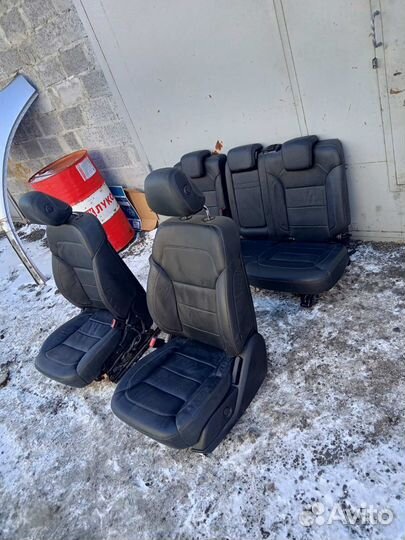 Мерседес гле 166 комплект сидений салон