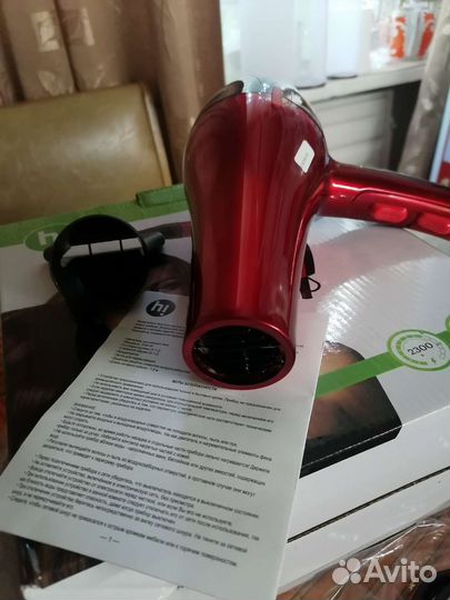 Новый фен для волос в коробке Hi DH, 2300вт