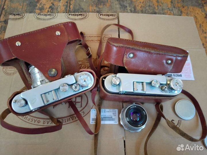 2 фотоаппарата СССР Фэд 2 одним лотом