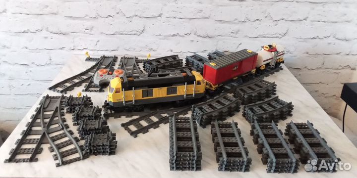 Lego City 7939 Грузовой поезд