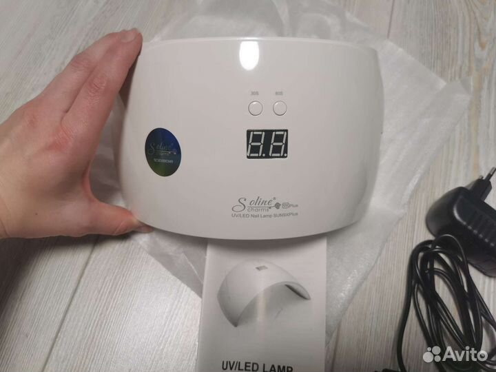 Лампа для сушки ногтей Soline Charms