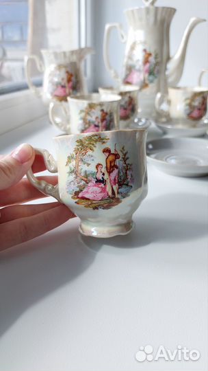 Сервиз чайный фарфор