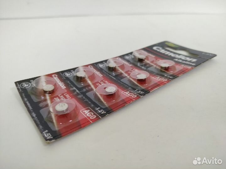 Батарейки таблетки аg0 1.5V 2 мм