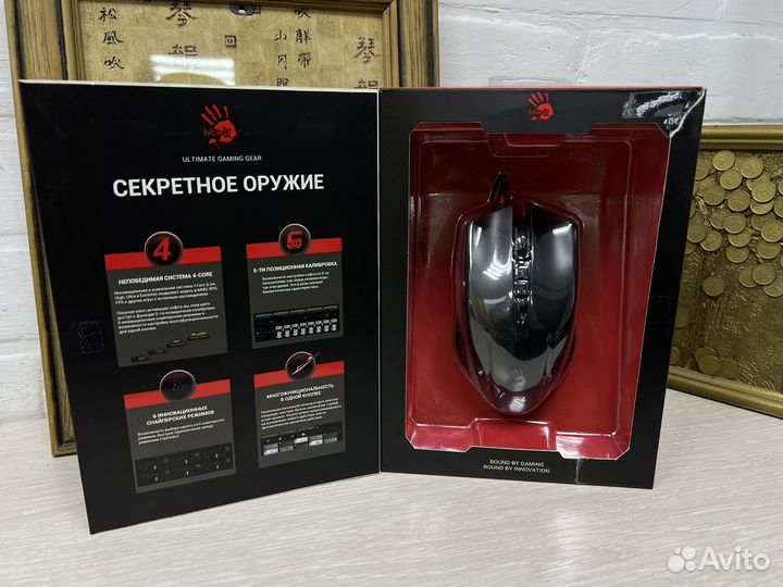 Мышь a4tech bloody v5m