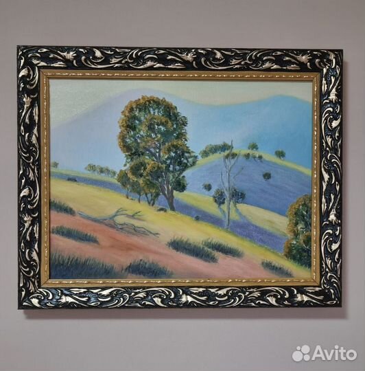 Картина маслом на холсте пейзаж