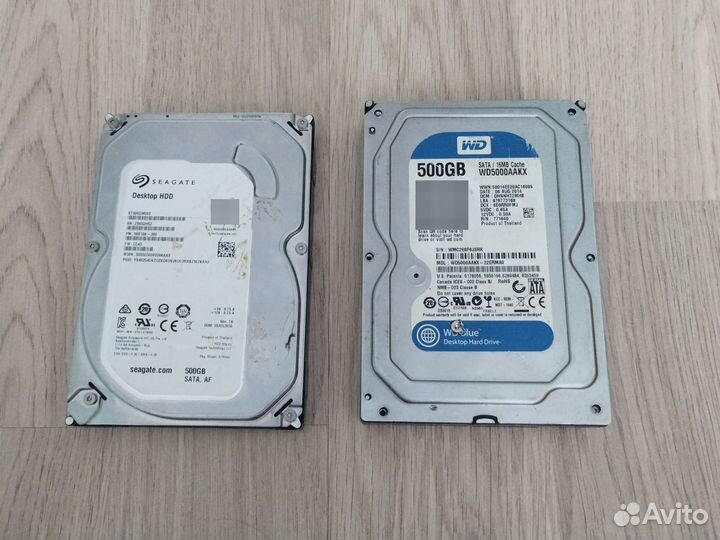 Материнская плата и жесткие диски